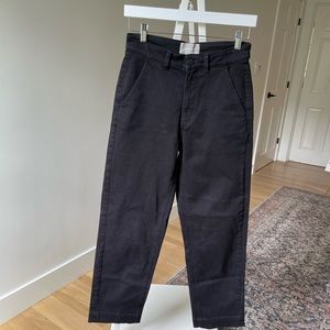 Everlane Straight leg black pant 28” inseam